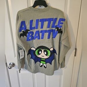 Spirit Jersey NWT A Little Batty Buttercup Power Puff Girls Halloween Size XS